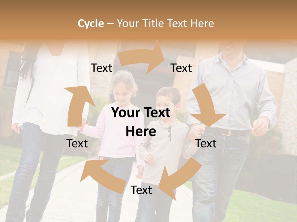 Person Son Joyful PowerPoint Template