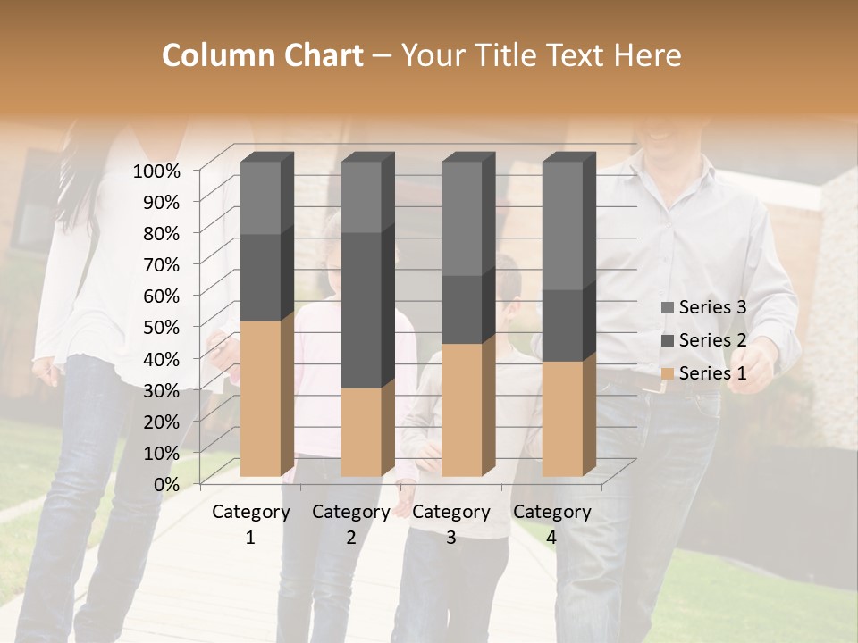 Person Son Joyful PowerPoint Template