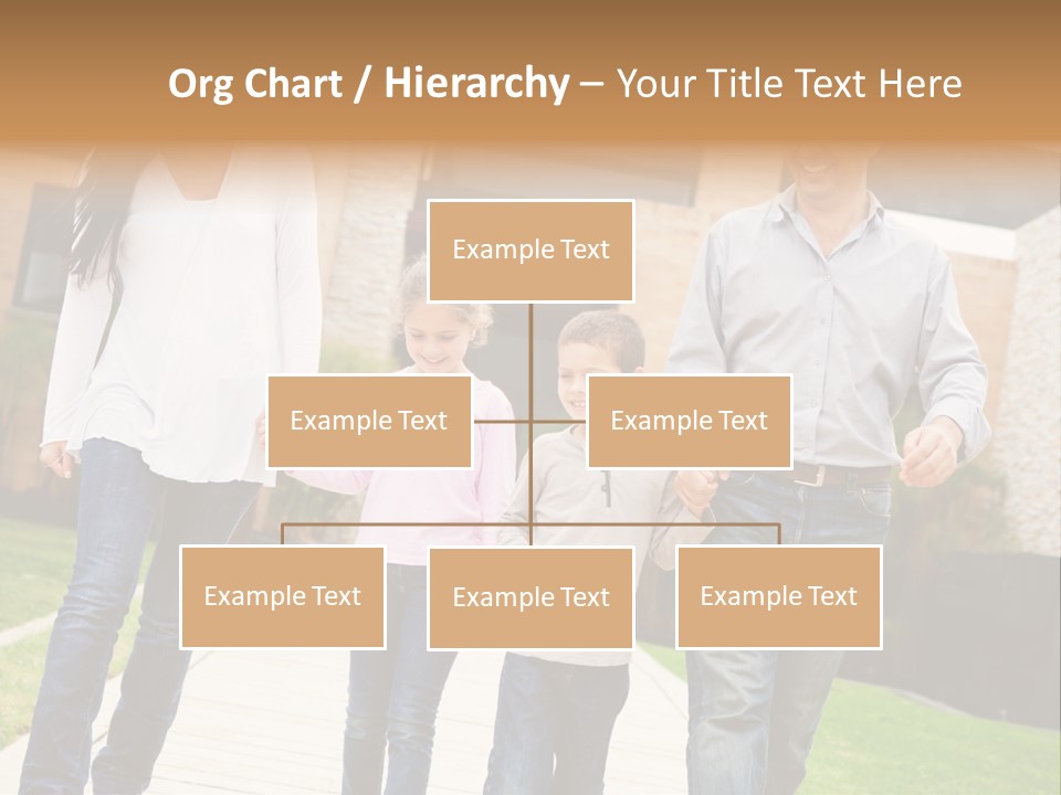 Person Son Joyful PowerPoint Template