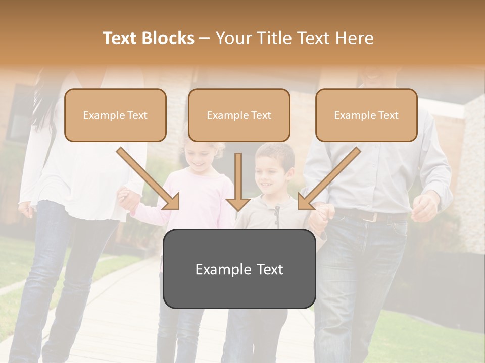Person Son Joyful PowerPoint Template