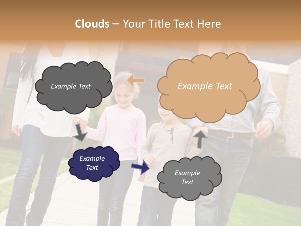 Person Son Joyful PowerPoint Template