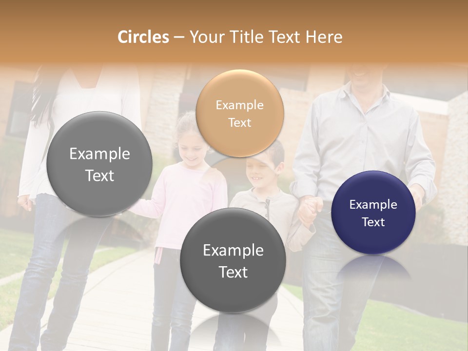 Person Son Joyful PowerPoint Template