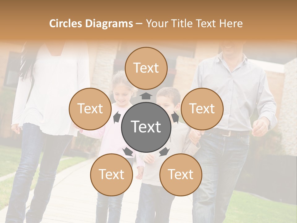 Person Son Joyful PowerPoint Template