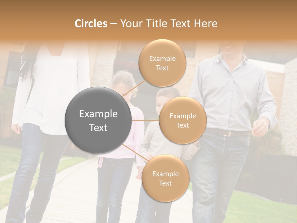 Person Son Joyful PowerPoint Template