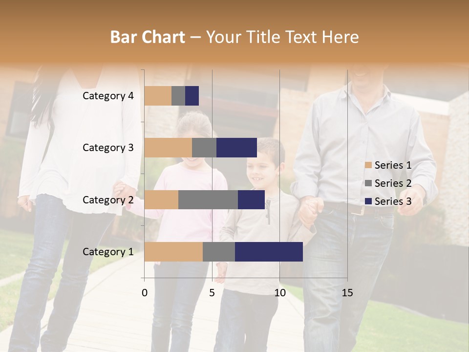 Person Son Joyful PowerPoint Template