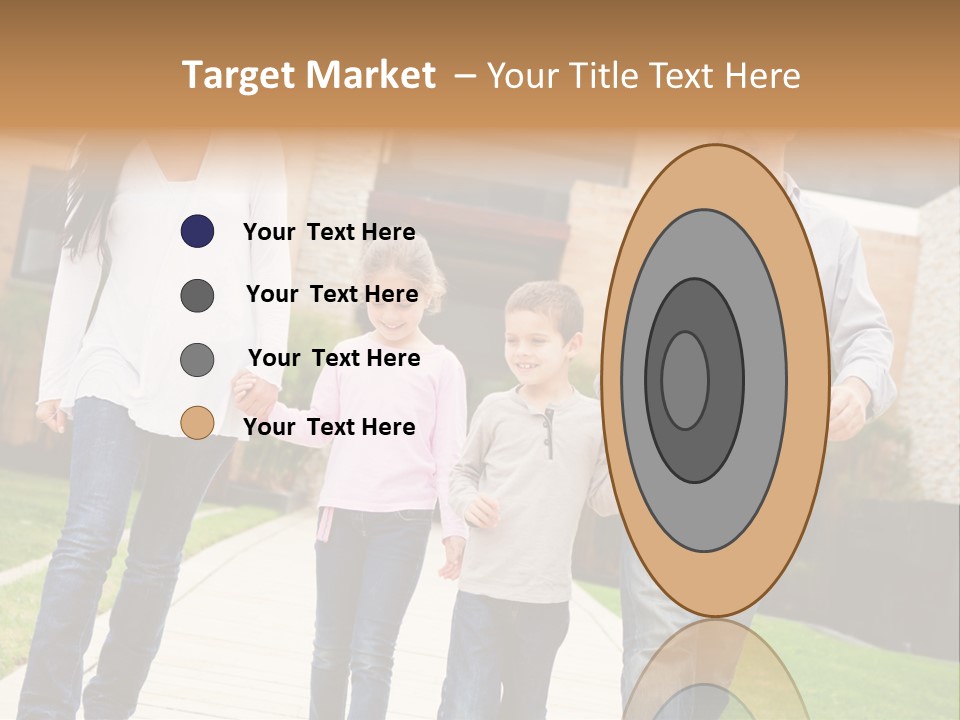 Person Son Joyful PowerPoint Template