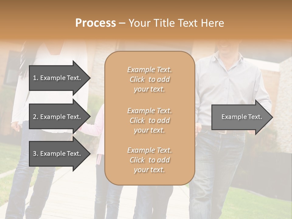 Person Son Joyful PowerPoint Template