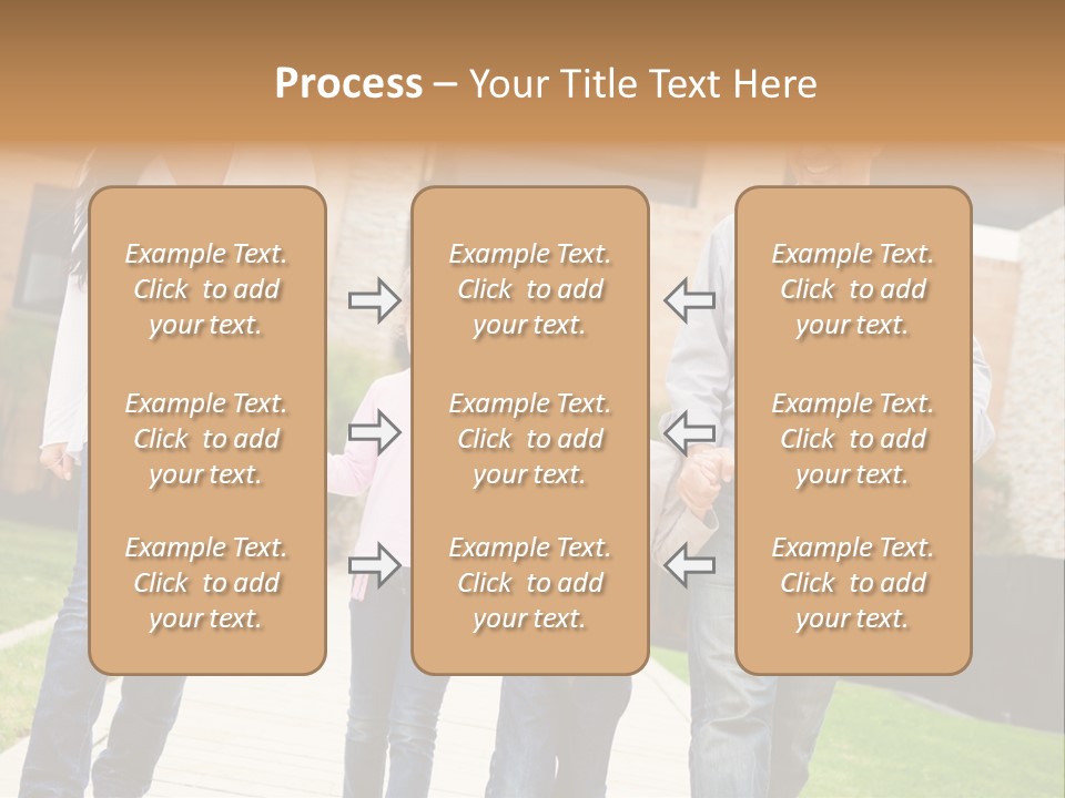 Person Son Joyful PowerPoint Template