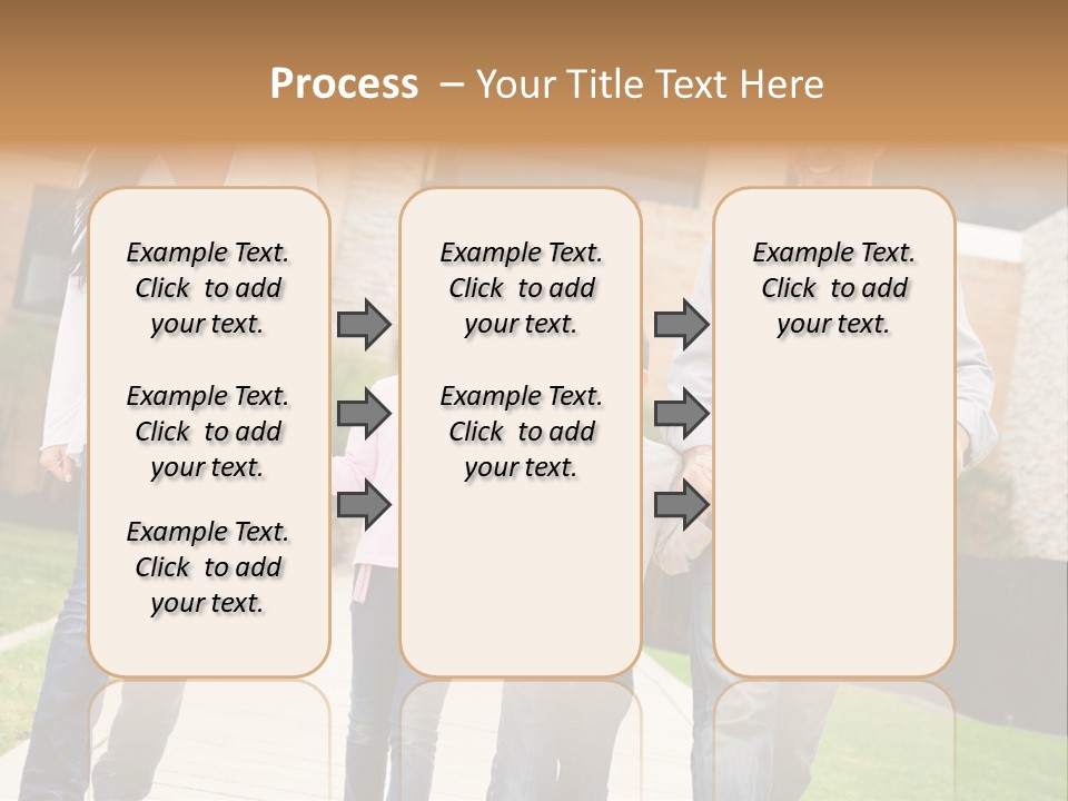 Person Son Joyful PowerPoint Template