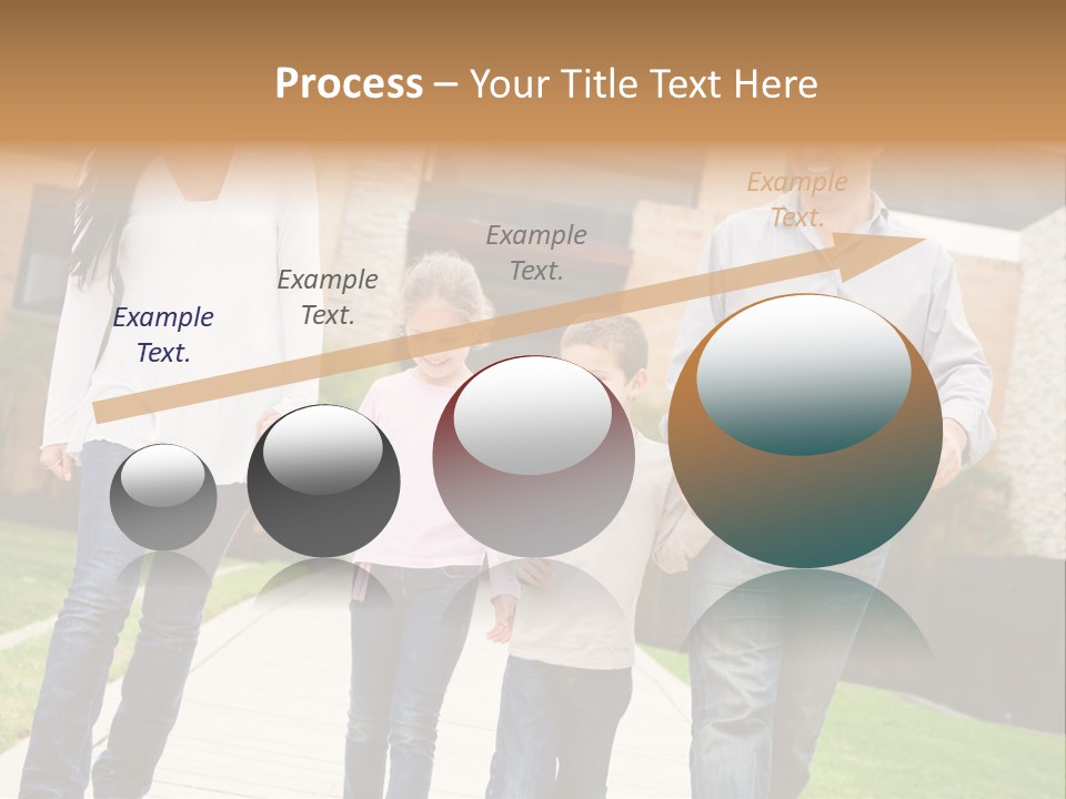 Person Son Joyful PowerPoint Template