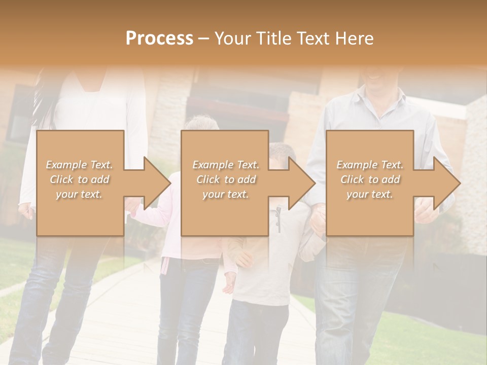 Person Son Joyful PowerPoint Template