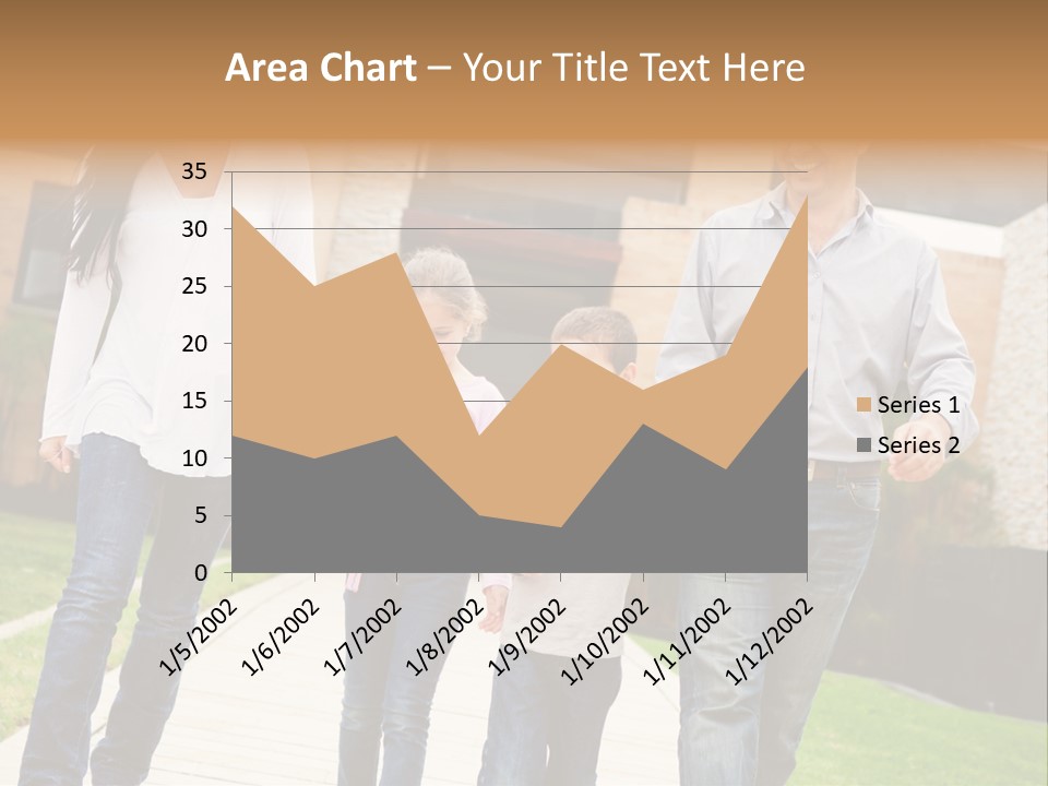Person Son Joyful PowerPoint Template