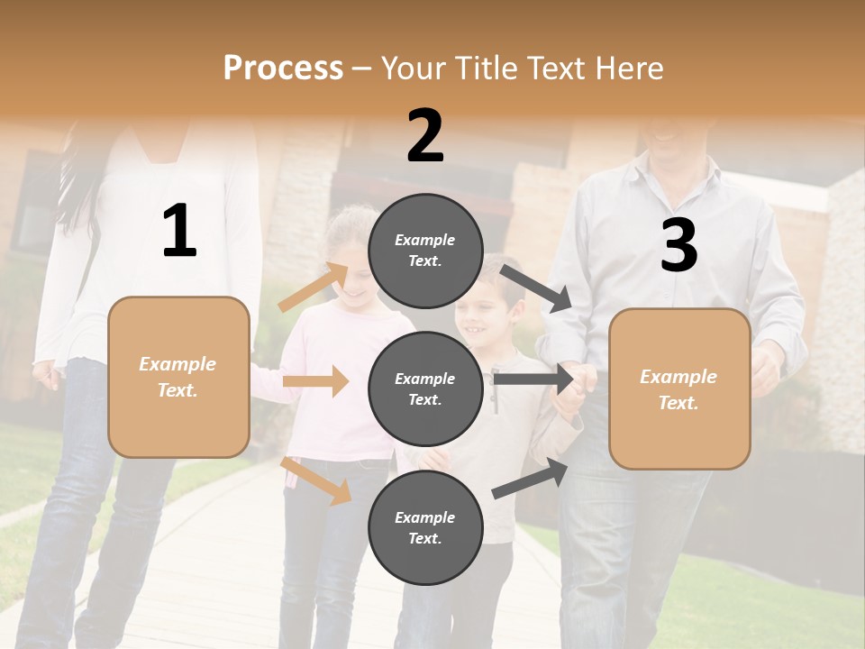 Person Son Joyful PowerPoint Template