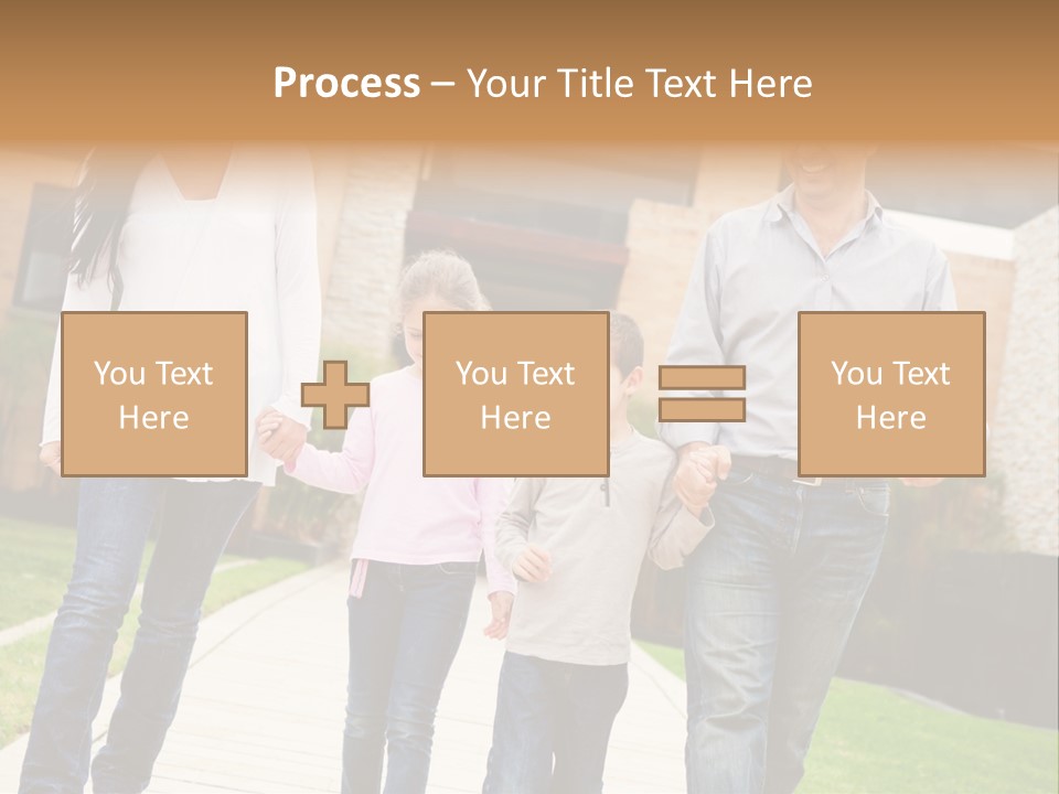Person Son Joyful PowerPoint Template