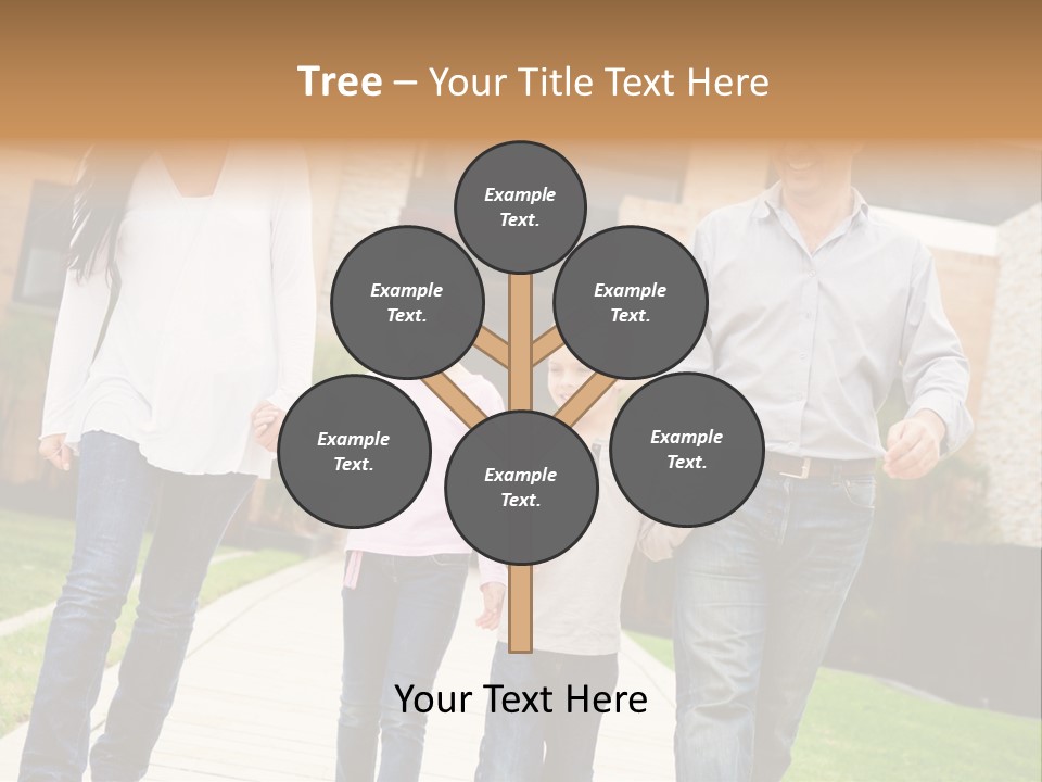 Person Son Joyful PowerPoint Template