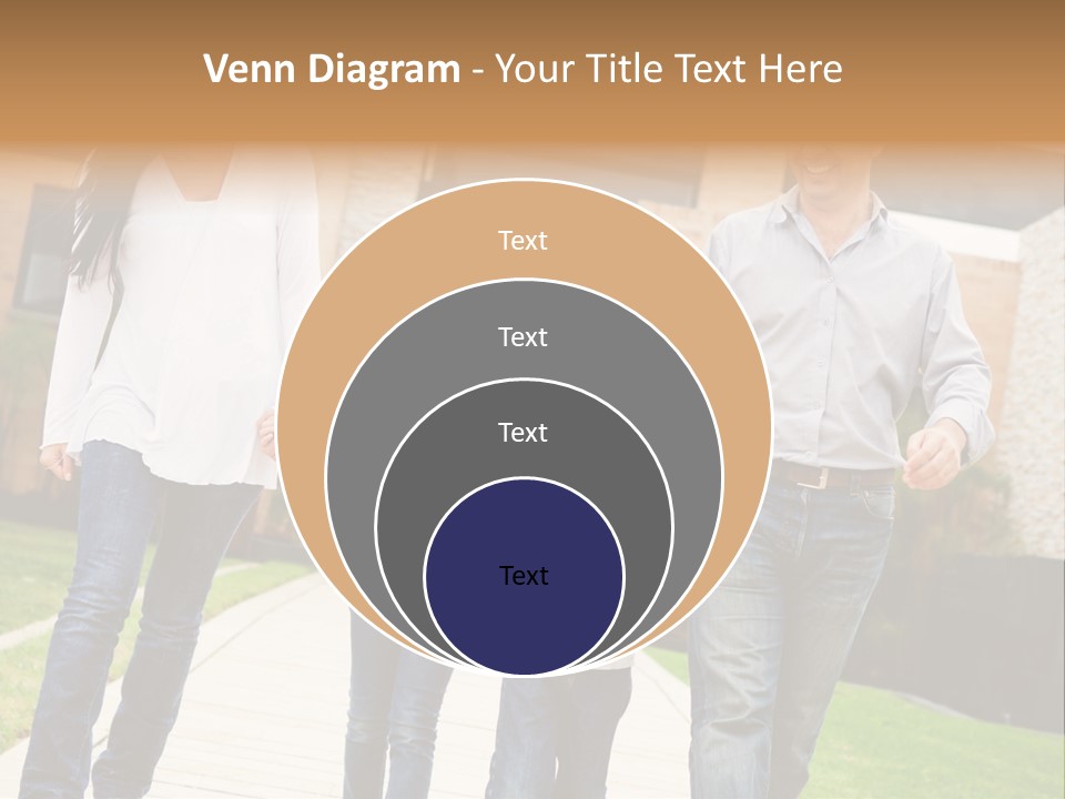 Person Son Joyful PowerPoint Template