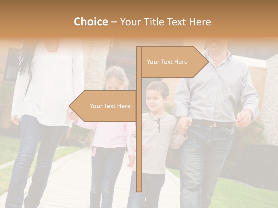 Person Son Joyful PowerPoint Template