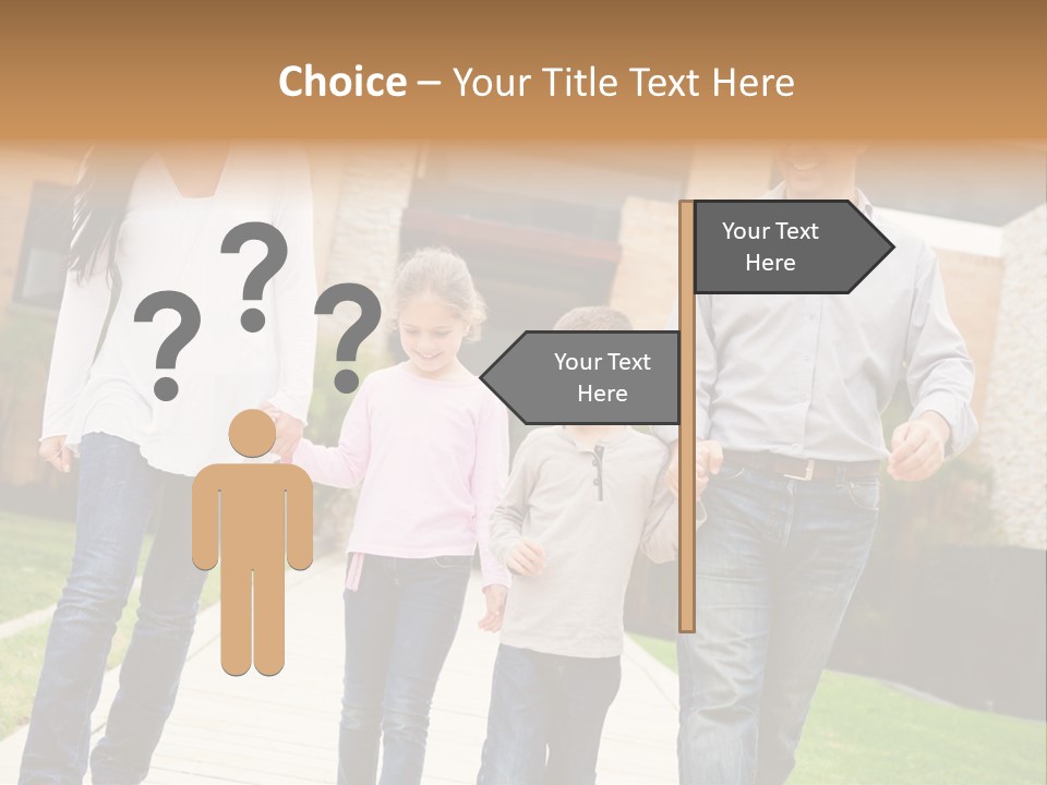 Person Son Joyful PowerPoint Template