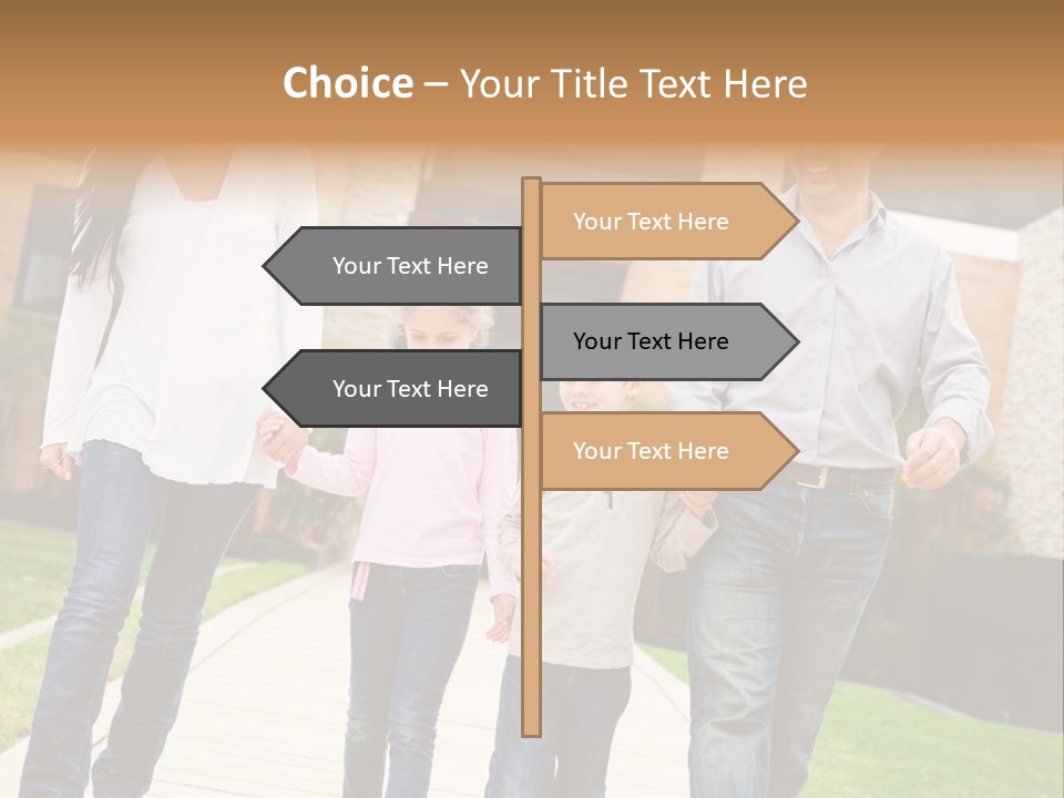 Person Son Joyful PowerPoint Template