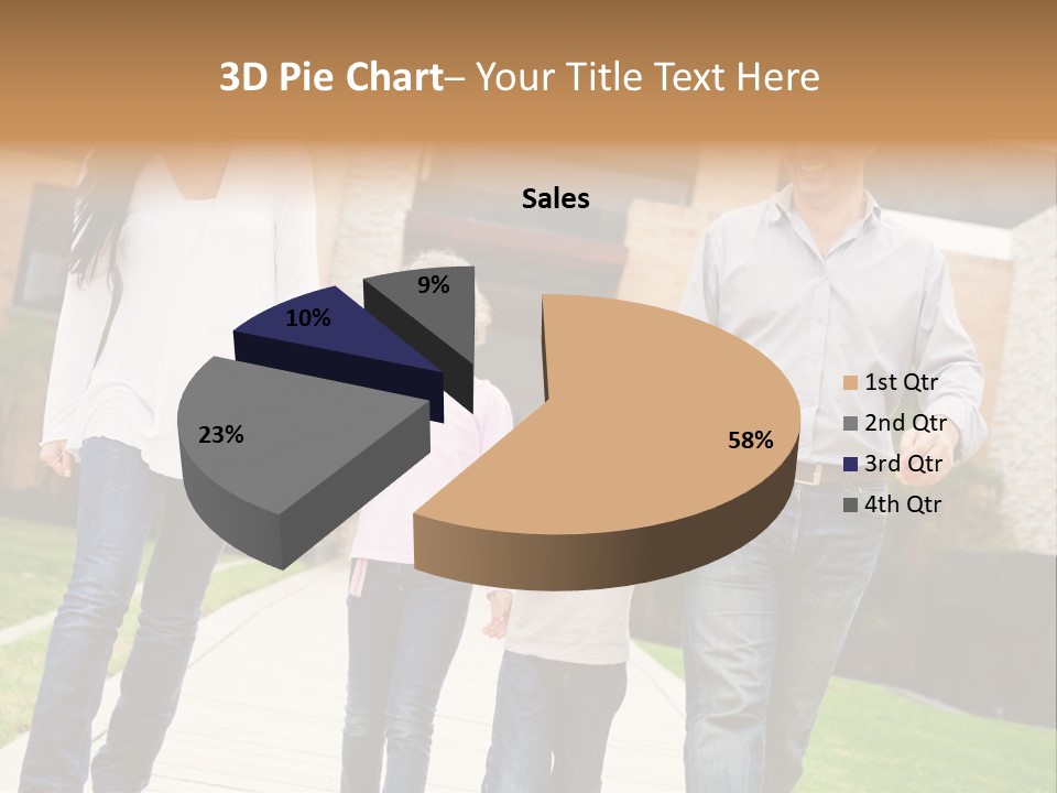 Person Son Joyful PowerPoint Template