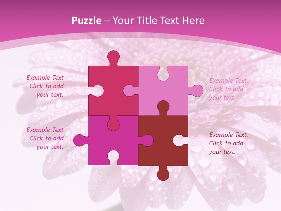 Wildflowers Bloom Seasonal PowerPoint Template