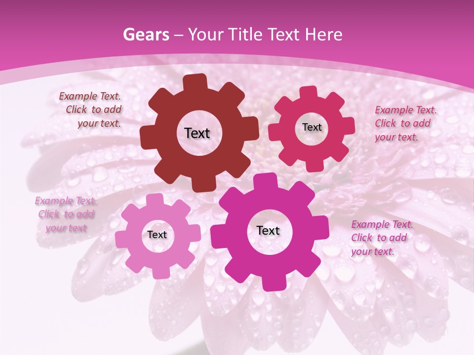 Wildflowers Bloom Seasonal PowerPoint Template