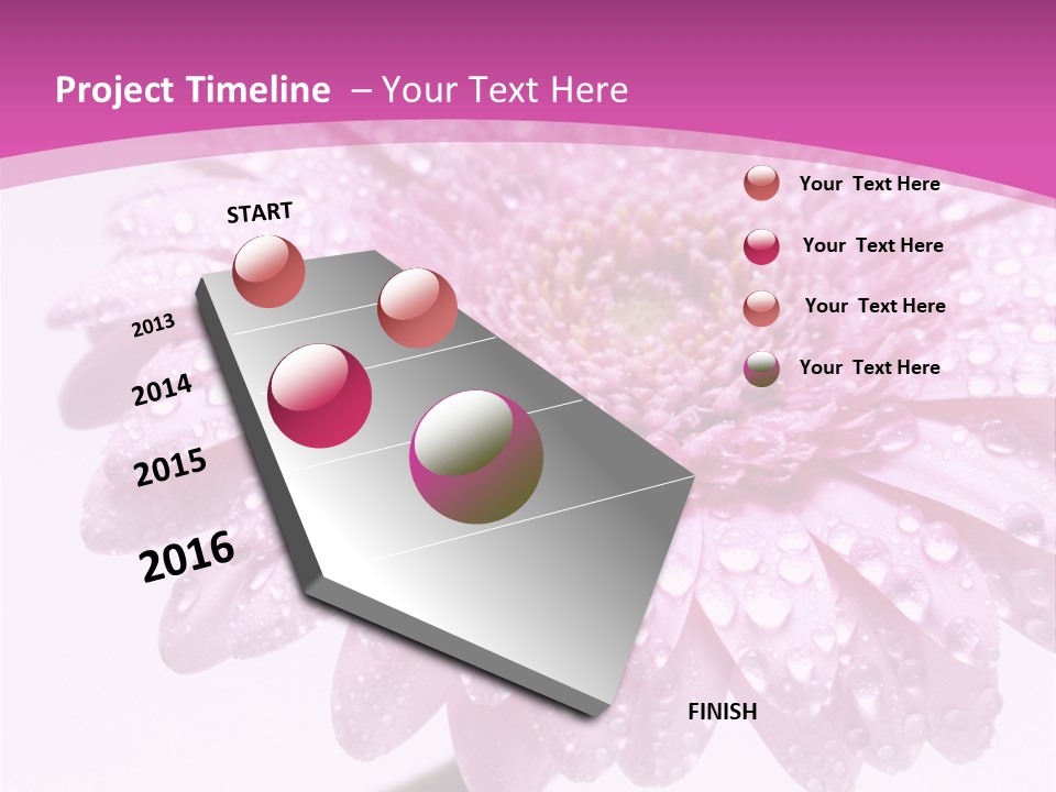 Wildflowers Bloom Seasonal PowerPoint Template