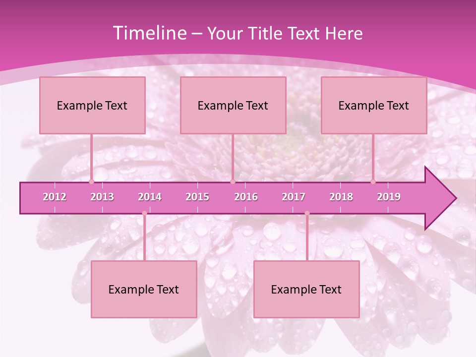 Wildflowers Bloom Seasonal PowerPoint Template