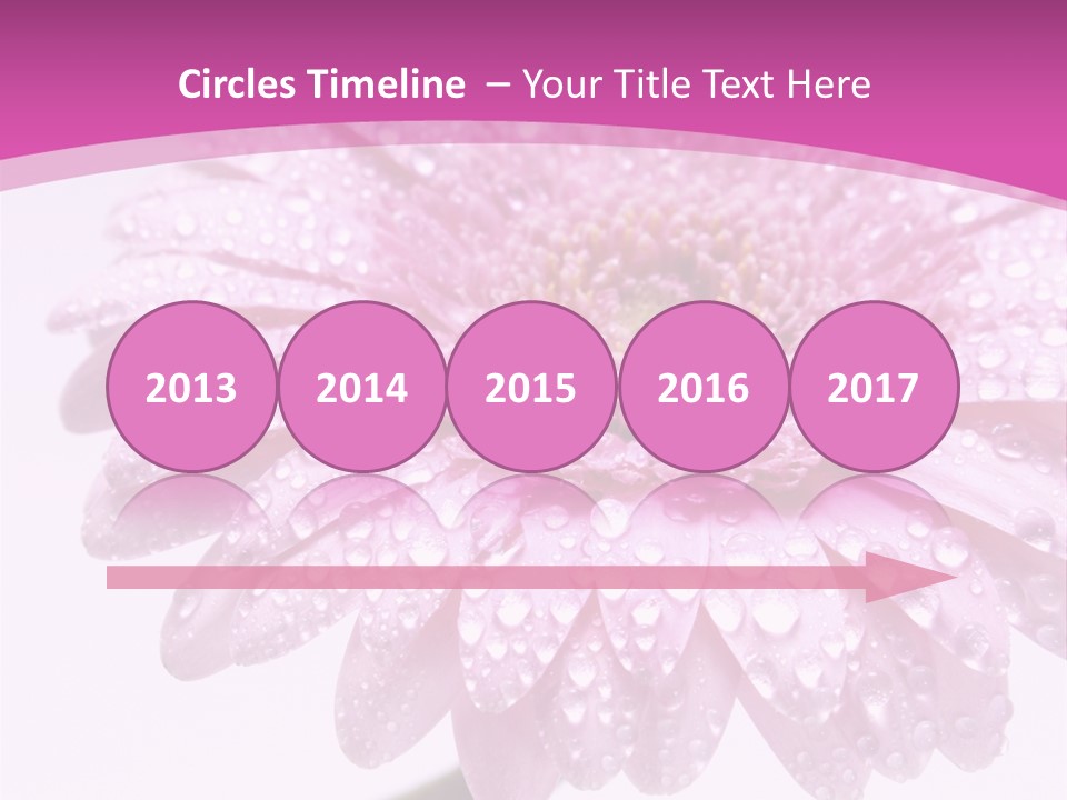Wildflowers Bloom Seasonal PowerPoint Template