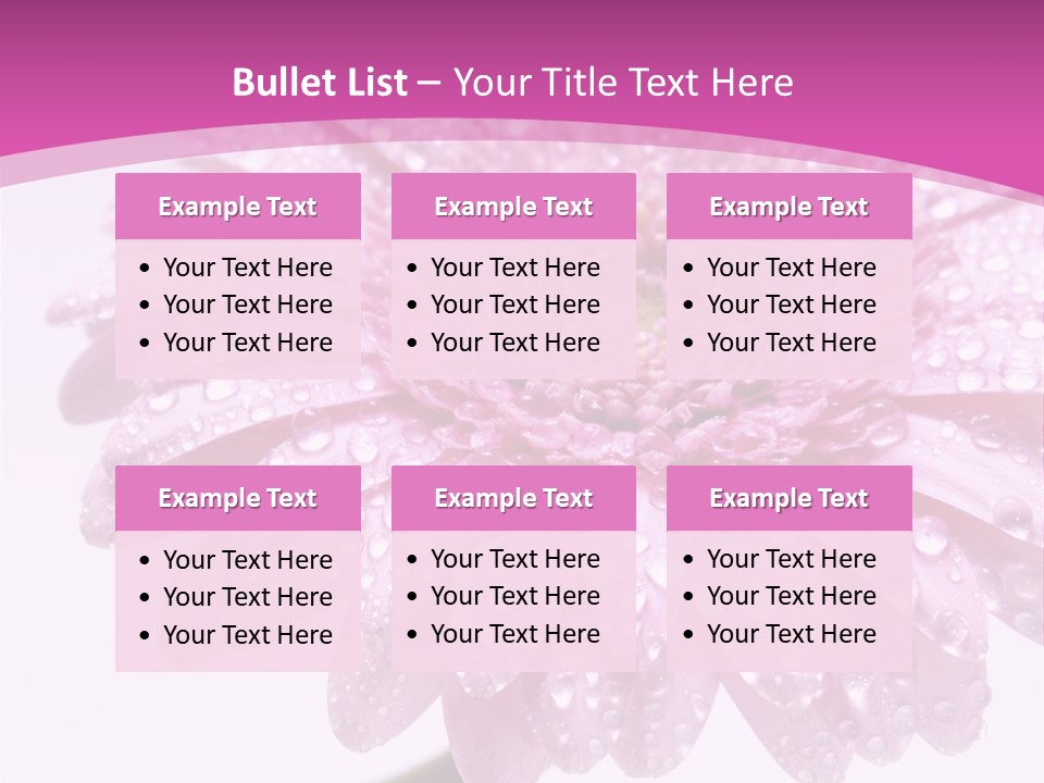 Wildflowers Bloom Seasonal PowerPoint Template