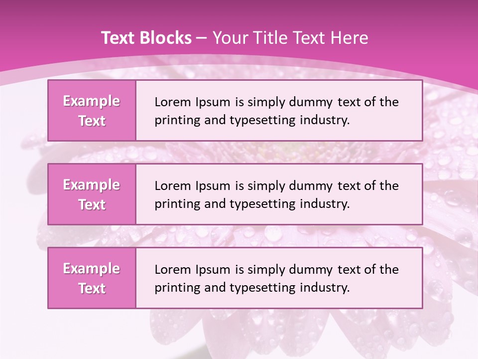 Wildflowers Bloom Seasonal PowerPoint Template