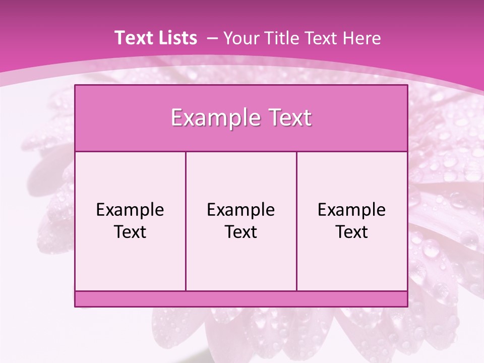 Wildflowers Bloom Seasonal PowerPoint Template