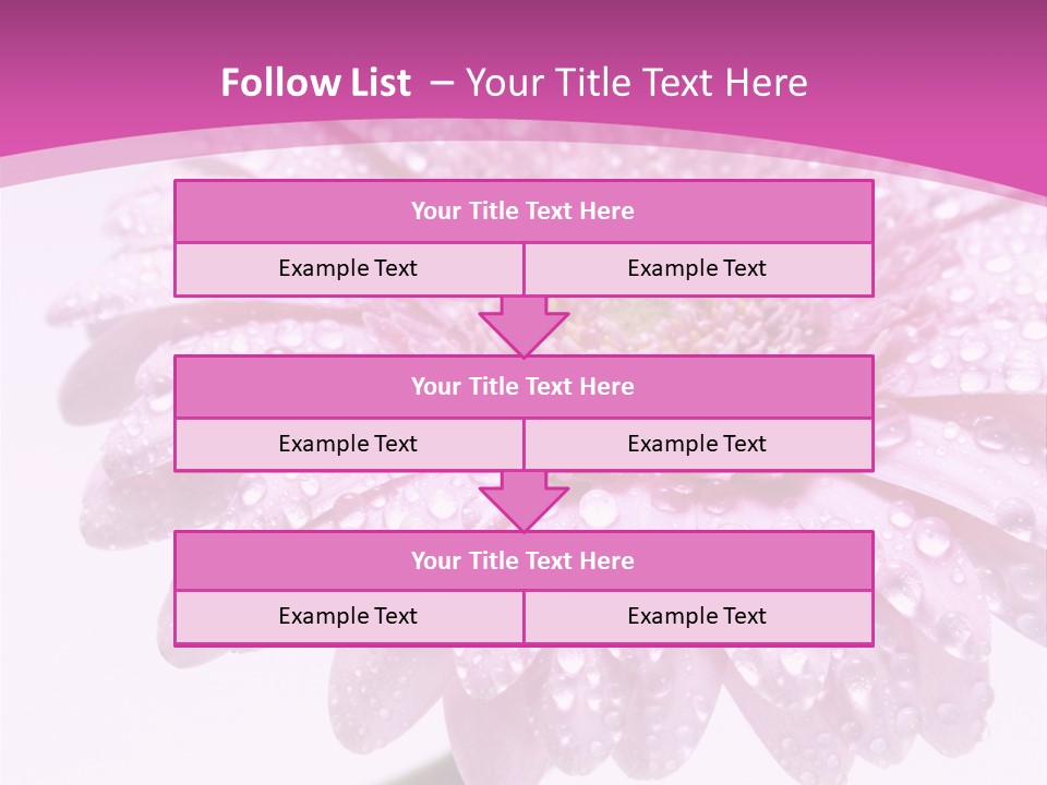 Wildflowers Bloom Seasonal PowerPoint Template