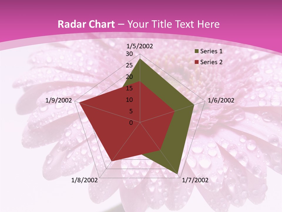 Wildflowers Bloom Seasonal PowerPoint Template