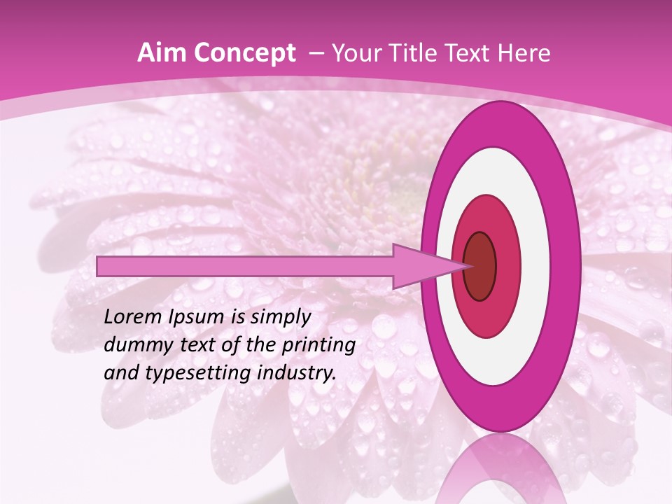 Wildflowers Bloom Seasonal PowerPoint Template