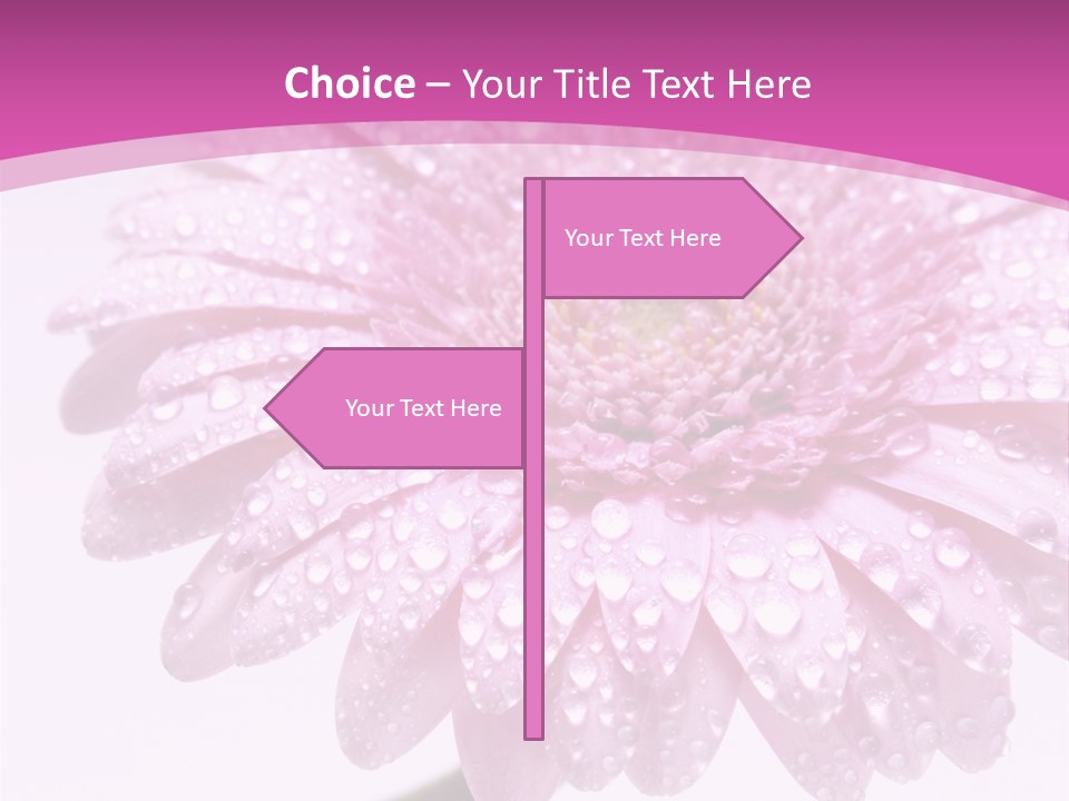 Wildflowers Bloom Seasonal PowerPoint Template