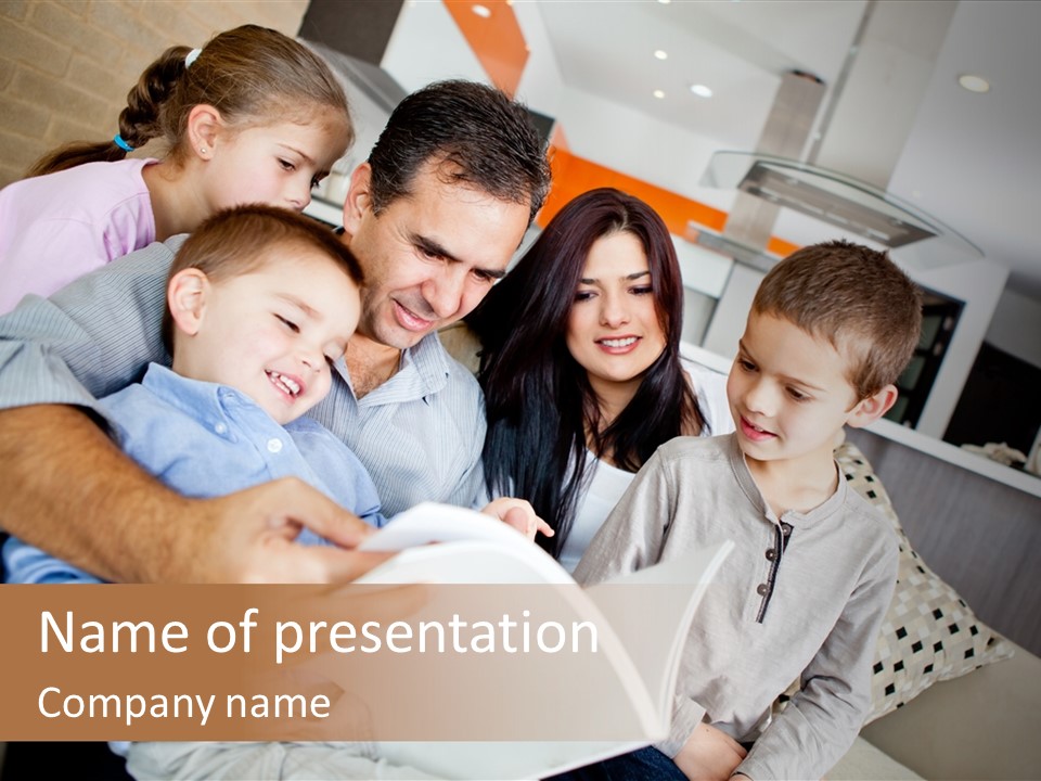 Sweet Father Lovely PowerPoint Template