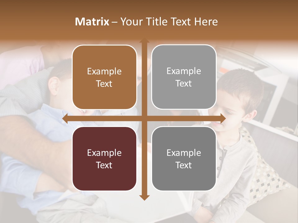 Sweet Father Lovely PowerPoint Template