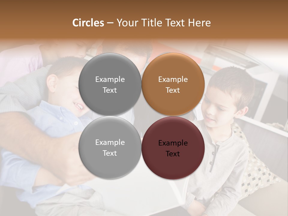 Sweet Father Lovely PowerPoint Template