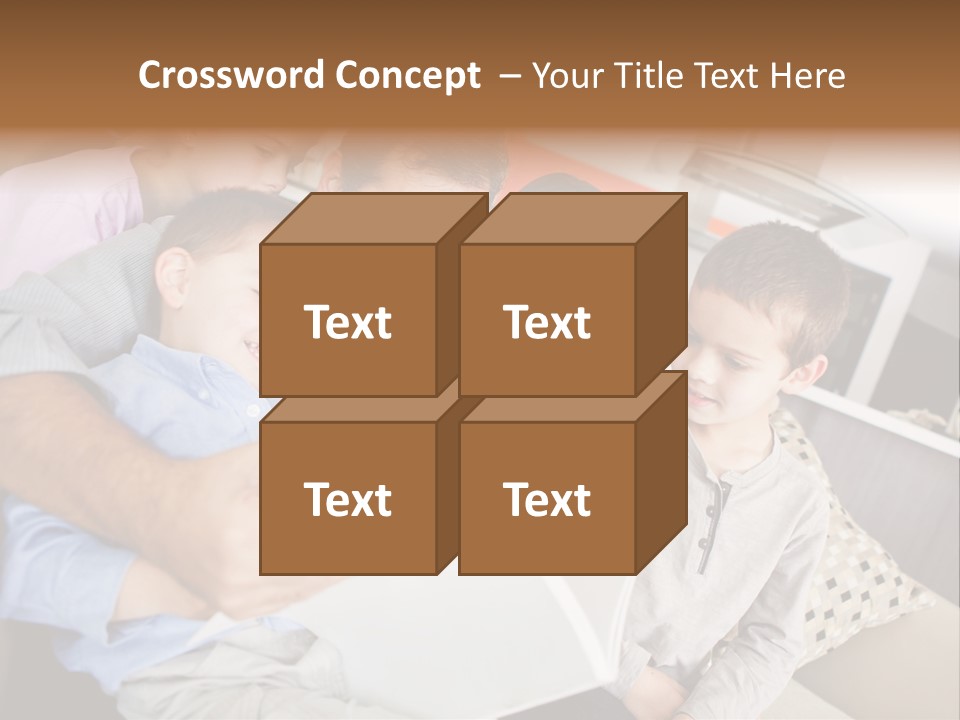 Sweet Father Lovely PowerPoint Template