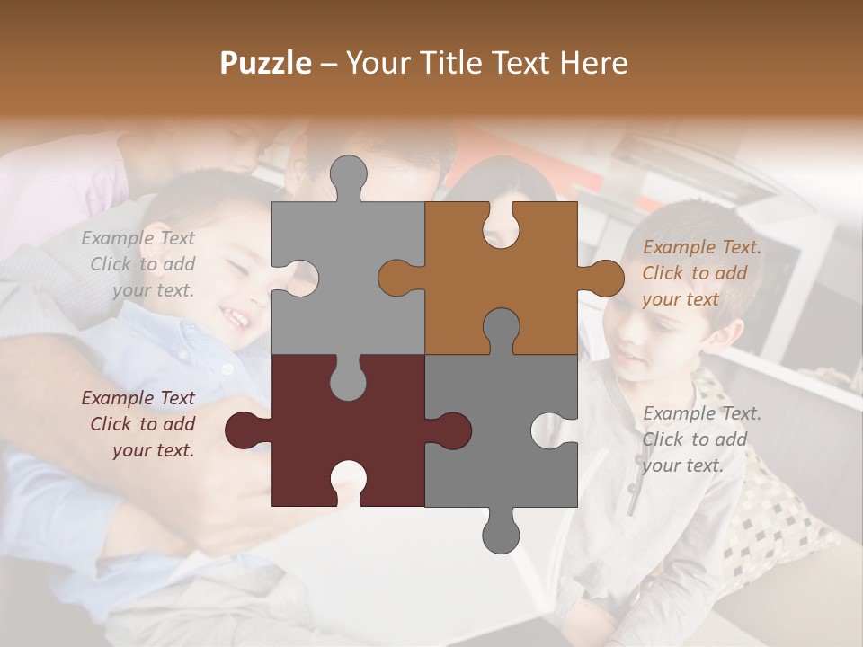 Sweet Father Lovely PowerPoint Template