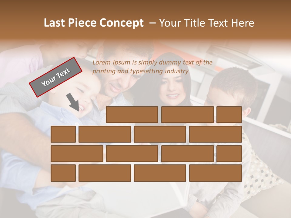 Sweet Father Lovely PowerPoint Template