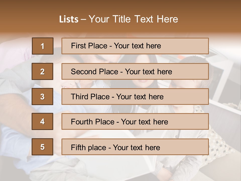 Sweet Father Lovely PowerPoint Template