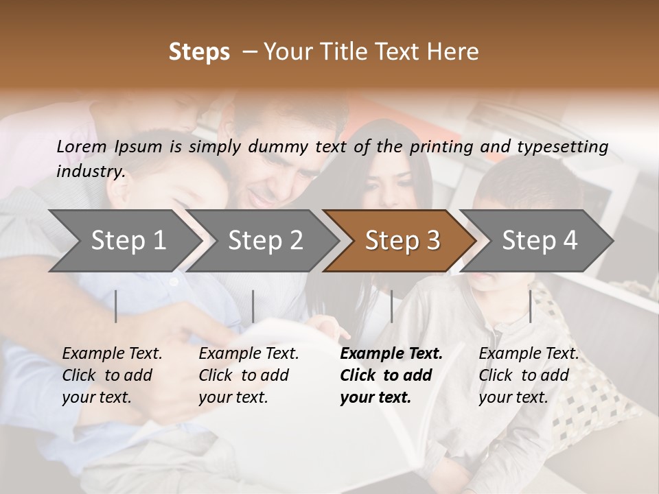 Sweet Father Lovely PowerPoint Template