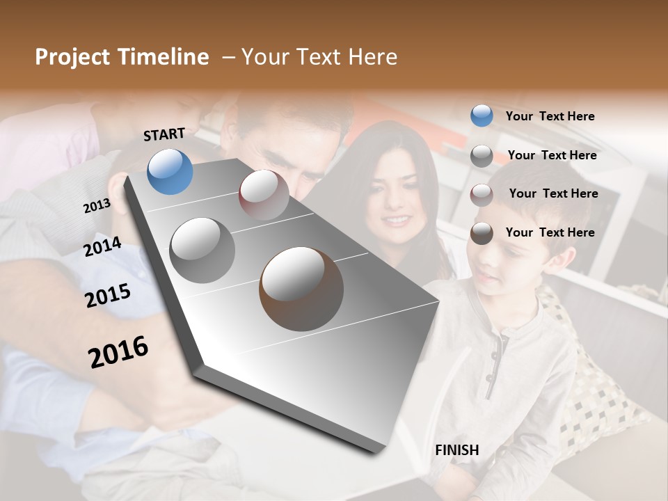 Sweet Father Lovely PowerPoint Template