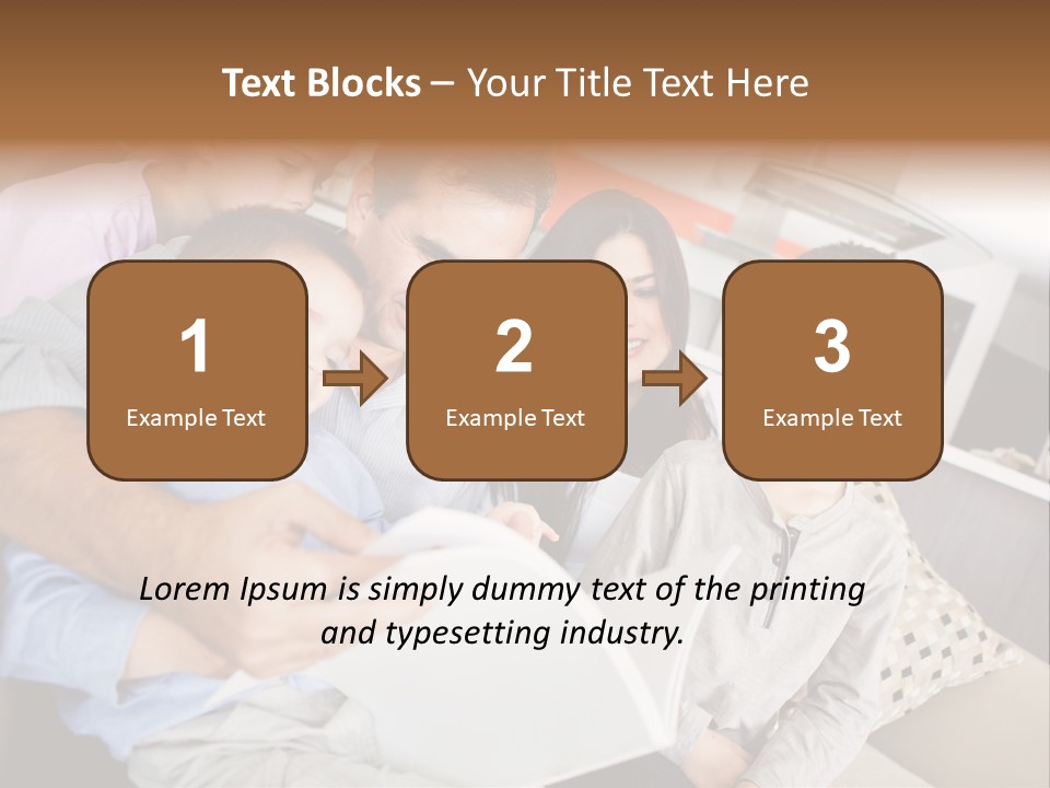 Sweet Father Lovely PowerPoint Template