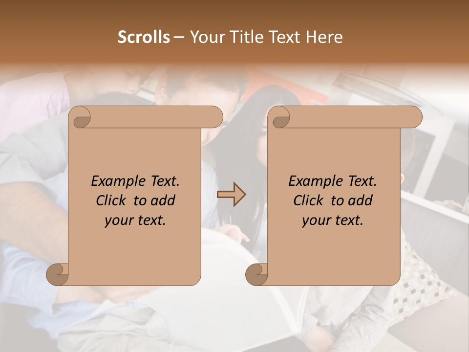 Sweet Father Lovely PowerPoint Template