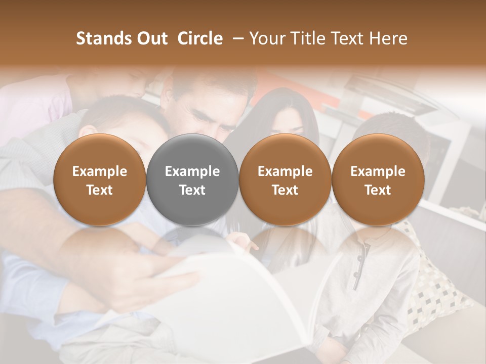 Sweet Father Lovely PowerPoint Template