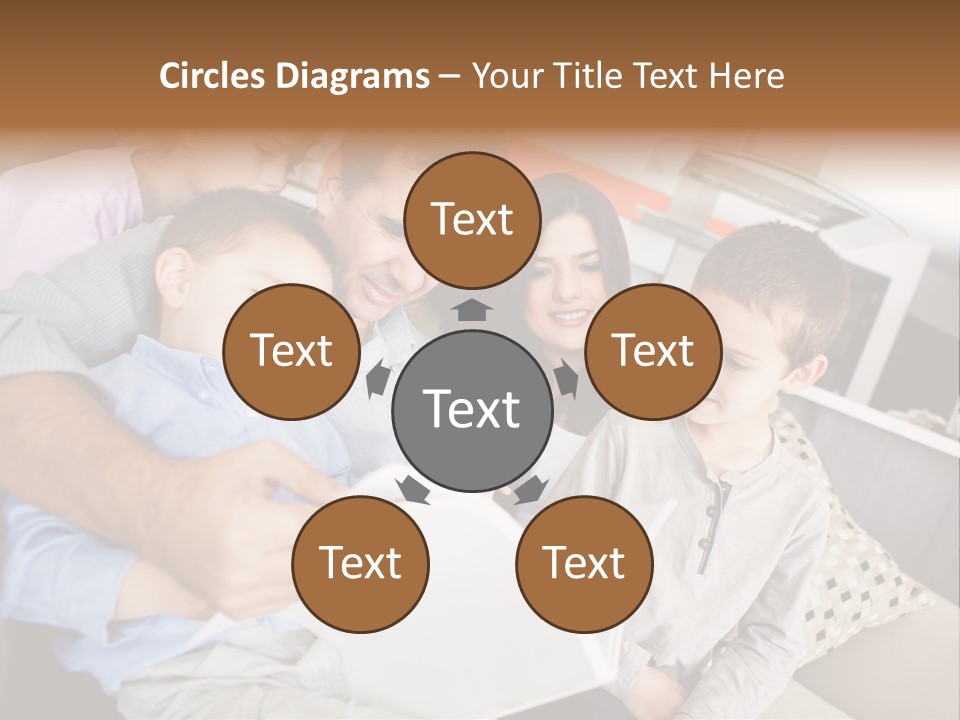 Sweet Father Lovely PowerPoint Template