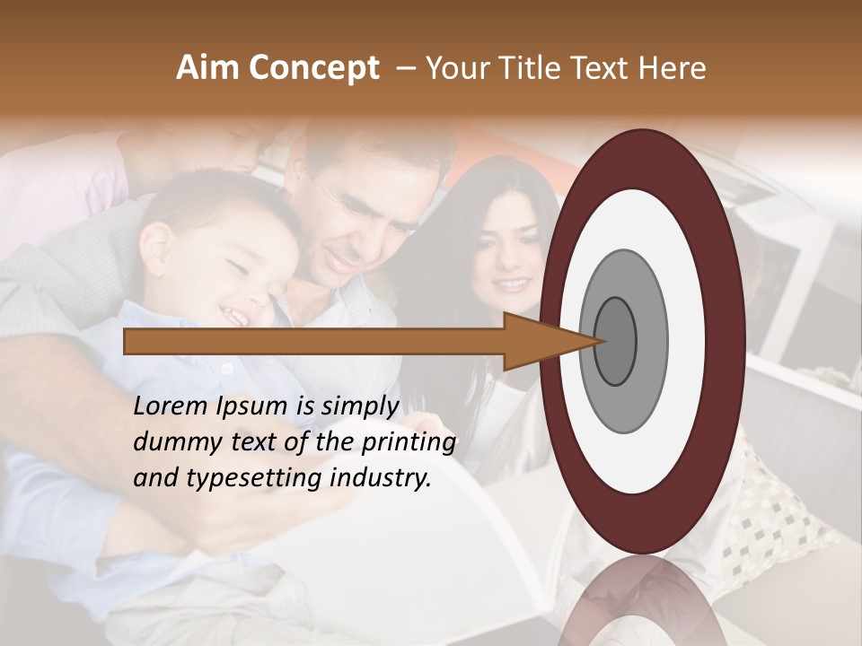 Sweet Father Lovely PowerPoint Template